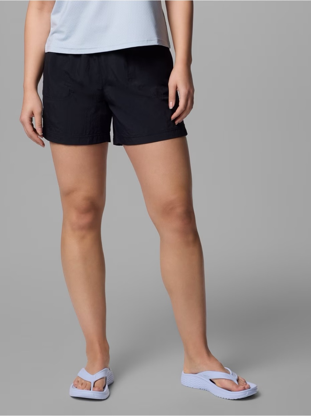 Columbia Women's Black Sandy River Water Shorts 5" Inseam Hiking Quick Dry XL